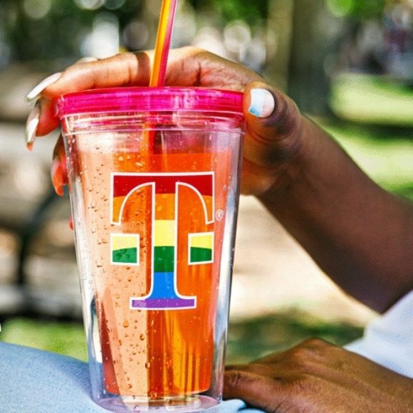 Rainbow Pride Tumbler Cup - Picture 1 of 3